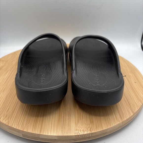 OOFOS OOahh Slide Women’s US 9/EU 40 Black Recovery Comfort Foam Sandal - Picture 7 of 10